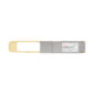 40GBase-SR, transceptor QSFP+, MM (850nm, 100m con fibra OM3, 150 m con fibra OM4, MPO).